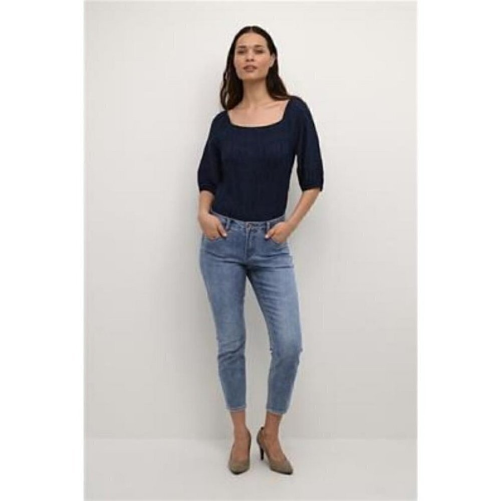 NWT CREAM Lone Washed 7/8 Jeans - Coco Fit